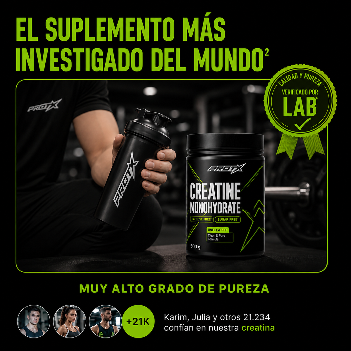Creatina Monohidrato Ultrapure