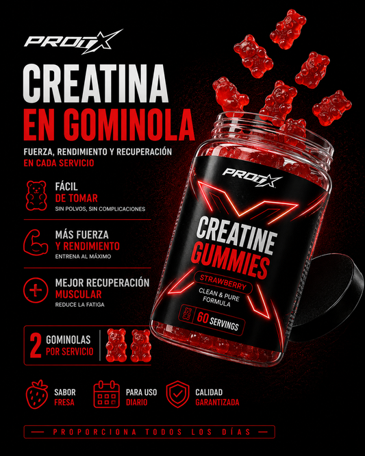 Gominolas de creatina